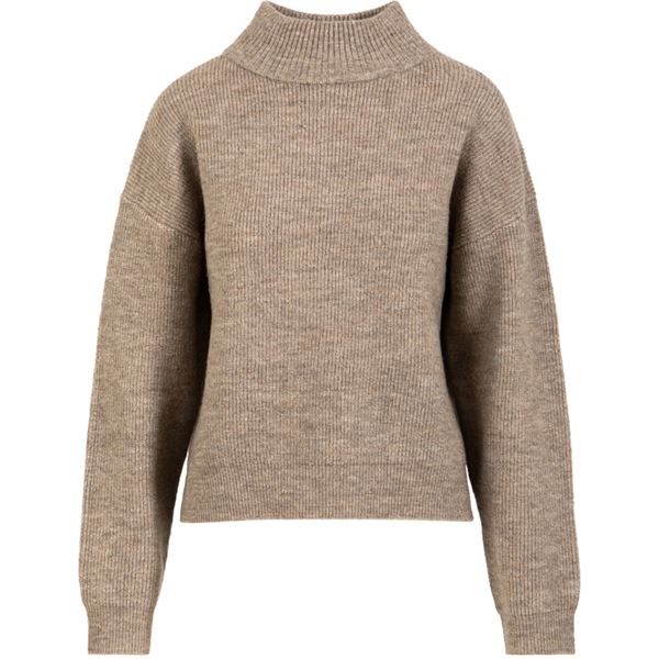 CC HEART ❤️ STRIK, EMMA TURTLENECK KNIT, GOLDEN BROWN