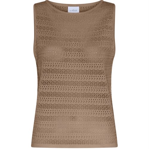 LA ROUGE TOP, ALMA KNIT TOP, SAND