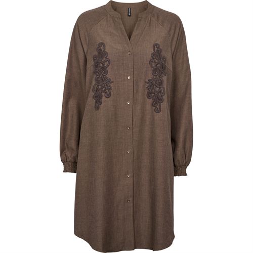 PREPAIR KJOLE, SIVA DRESS, BROWN