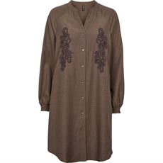 PREPAIR KJOLE, SIVA DRESS, BROWN