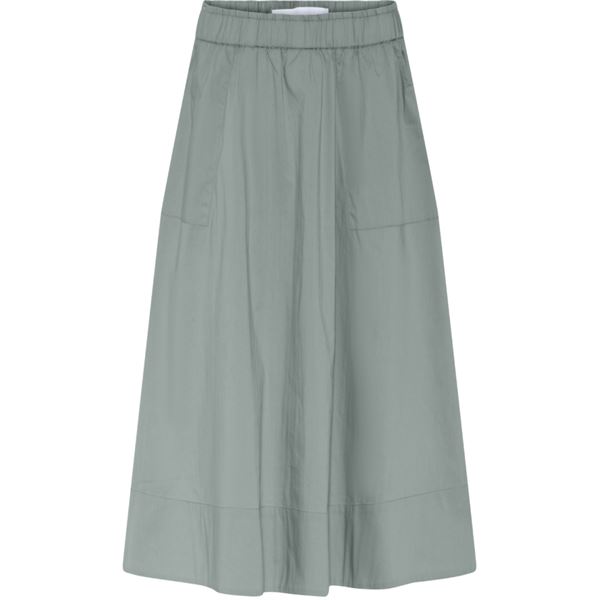 LA ROUGE NEDERDEL, VILMA SKIRT, FADED GREEN