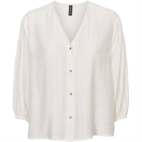 PREPAIR BLUSE, ISOLDE BLOUSE, WHITE