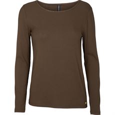 PREPAIR BLUSE, IVY T-SHIRT, CAPPUCCINO