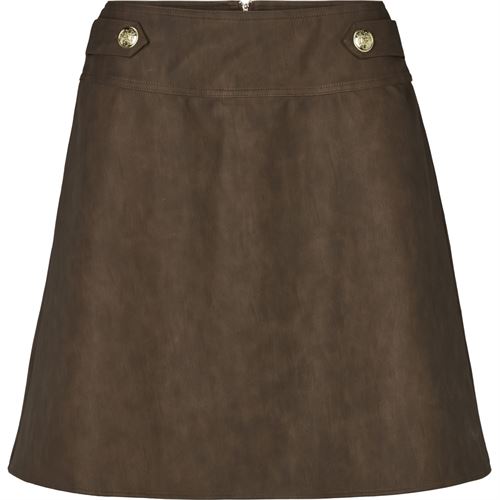 PREPAIR NEDERDEL, OLIVIA SKIRT, BROWN