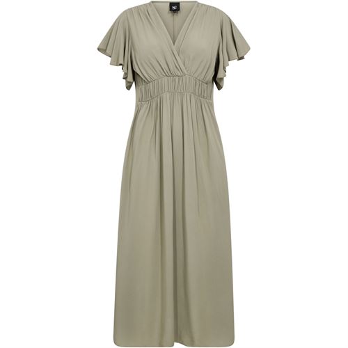 NÜ DENMARK KJOLE, ANA DRESS, DUST ARMY