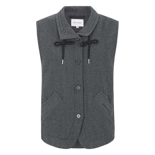 ESMÉ STUDIOS VEST, ESBALMI WOOL VEST, GREY