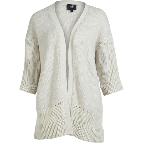NÜ DENMARK CARDIGAN, ALEXA CARDIGAN KNIT, BONE