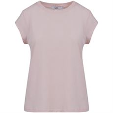 CC HEART ❤️ T-SHIRT, T-SHIRT, BASIS ROUND NECK T-SHIRT, DAISY PINK