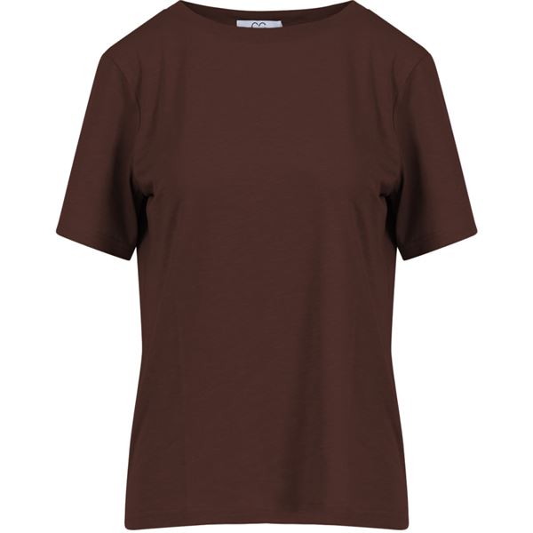 CC HEART ❤️ T-SHIRT, BASIS REGULAR T-SHIRT, CHOCOLATE NUT