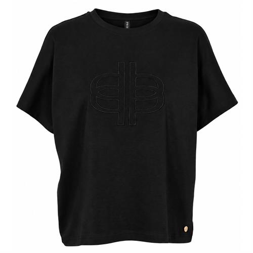 PREPAIR T-SHIRT, ALBA T-SHIRT, BLACK