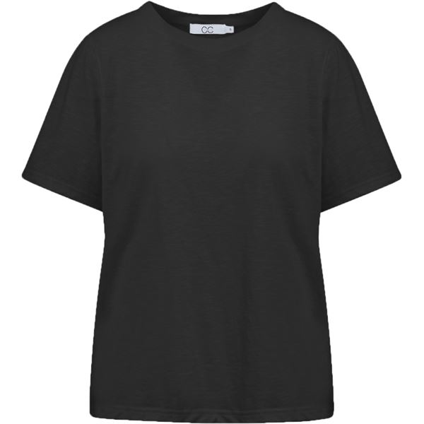 CC HEART ❤️ T-SHIRT, BASIS REGULAR T-SHIRT, BLACK