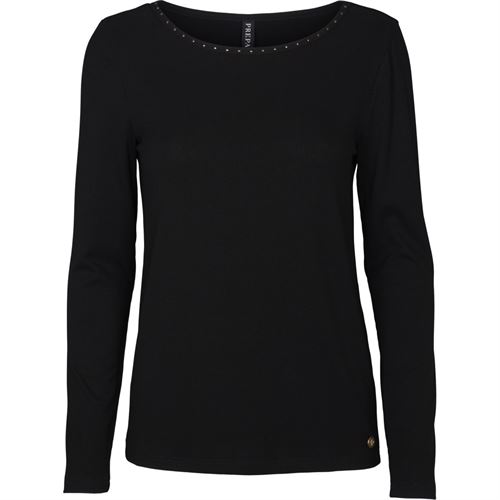 PREPAIR T-SHIRT, IVY T-SHIRT, BLACK