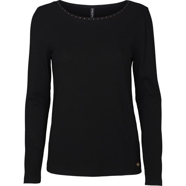 PREPAIR T-SHIRT, IVY T-SHIRT, BLACK