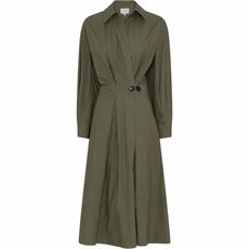 LA ROUGE KJOLE, PIA DRESS, ARMY GREEN