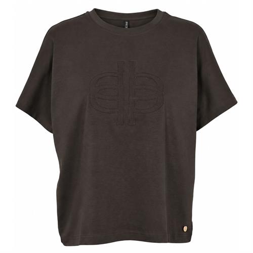 PREPAIR T-SHIRT, ALBA T-SHIRT, BROWN