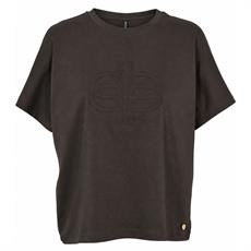 PREPAIR T-SHIRT, ALBA T-SHIRT, BROWN