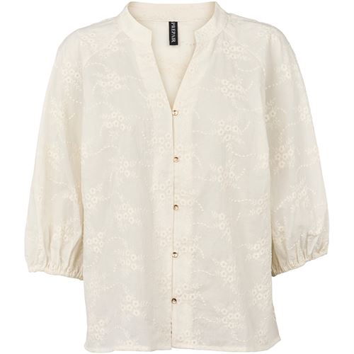 PREPAIR BLUSE, IRISH BLOUSE, CREME
