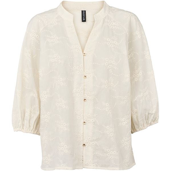 PREPAIR BLUSE, IRISH BLOUSE, CREME
