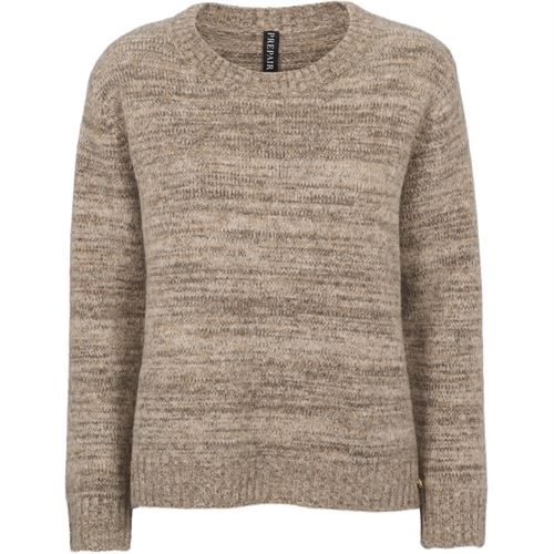 PREPAIR STRIK, BABARA KNIT, SAND MELANGE