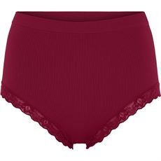 TIM OG SIMONSEN TRUSSE, FELINE RIB MIDI PANTIES, BORDO