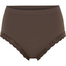 TIM OG SIMONSEN TRUSSE, FELINE RIB MIDI PANTIES, NOCE