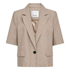 CO`COUTURE BLAZER, NADINECC SS BLAZER, BISQUIT