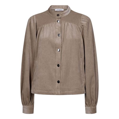 CO`COUTURE SKJORTE, DAISYCC CORD SHIRT, WALNUT