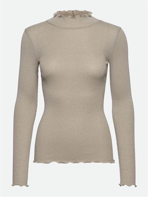 ROSEMUNDE T-SHIRT, RWBOSTON LUREX LS T-NECK T-SHIRT, ABBEY STONE