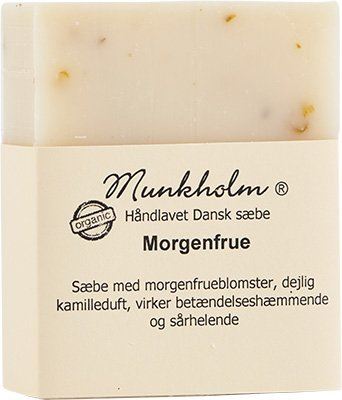 MUNKHOLM HÅNDLAVET SÆBE, MORGENFRUESÆBE, 100 GR