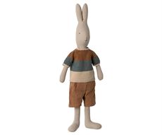 MAILEG HARE, HARE STØRRELSE 4, KLASSISK STRIK, BLUSE OG SHORTS.