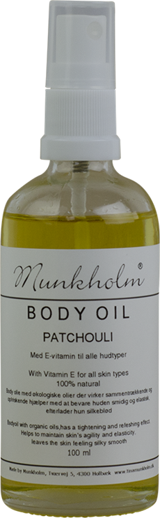 MUNKHOLM BODY OIL, PATCHOULI