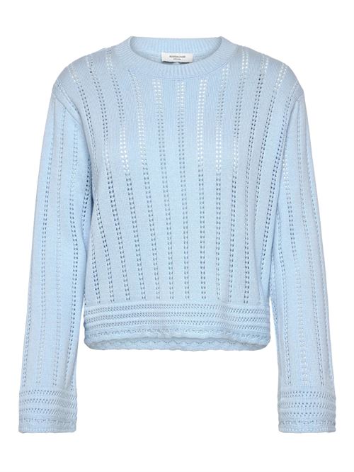 ROSEMUNDE STRIK, RWEMILIE LS O-NECK PULLOVER, NANTUCKET BLUE