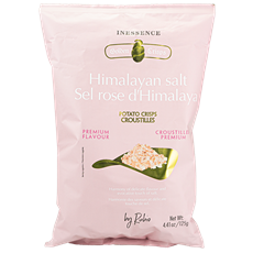 INESSENCE HIMALAYAN SALT CHIPS, KARTOFFELCHIPS MED PINK SALT FRA HIMALAYA– 125g
