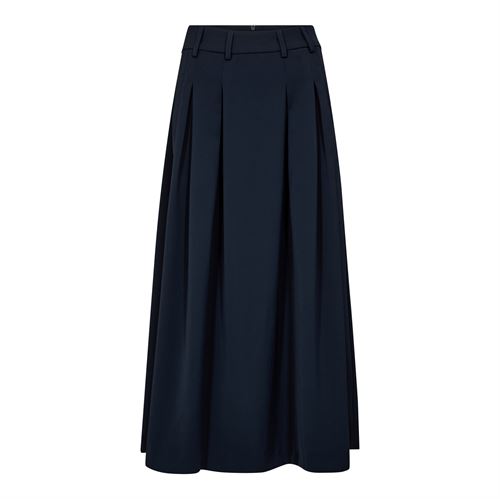 CO`COUTURE NEDERDEL, ANYACC PLEAT SKIRT, NAVY