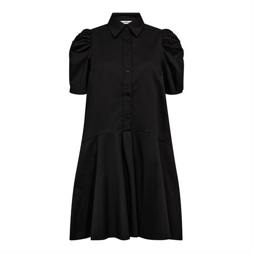 CO`COUTURE KJOLE, POPPYCC SS SHIRT DRESS, BLACK