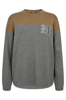 MOS MOSH STRIK, MMFAST TANI LS KNIT, GREY MELANGE