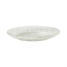 Speedtsberg Kagefad Ø15 cm  m/mønster, glas klar