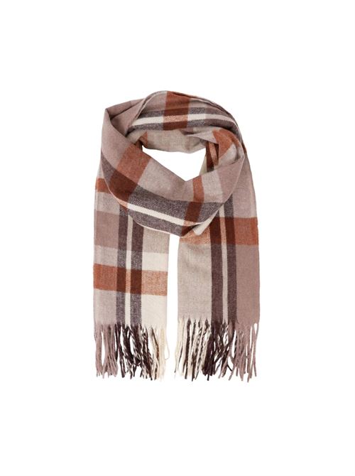 BLACK COLOUR TØRKLÆDE, BCSIRI WINTER SCARF, BURNT ORANGE