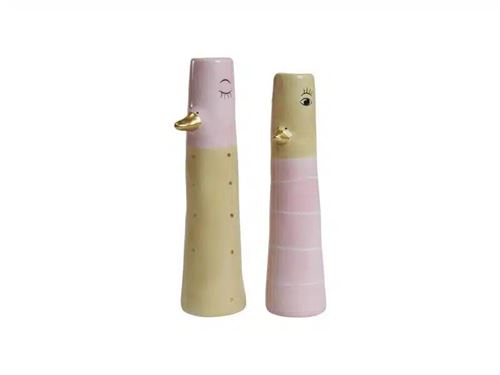 SPEEDTSBERG KERAMIK VASER MED ANSIGT