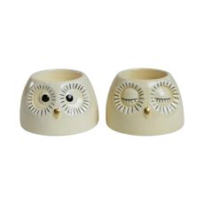 SPEEDTSBERG FYRFADSSTAGE UGLE D8x5 CM KERAMIK, YELLOW