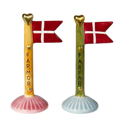 SPEEDTSBERG KERAMIKFLAG 14 CM, FARMOR/FARFAR