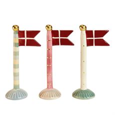 SPEEDTSBERG KERAMIKFLAG 19 CM, BLÅ, GRÅ, GRØN FOD, 232527