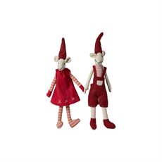 SPEEDTSBERG JULEMUS NOA & NELLI MED MAGNET H20 CM