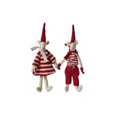 SPEEDTSBERG JULEMUS NOA & NELLI MED MAGNET H20 CM