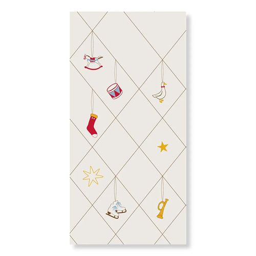 SPEEDTSBERG SERVIETTER 40X40 CM, WHITE/MIX