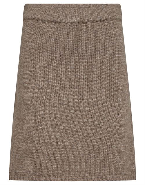 BRUUN & STENGADE NEDERDEL, BS JUNE SKIRT, BROWN