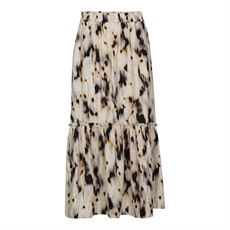 CO`COUTURE NEDERDEL, ELISACC GIPSY SKIRT, BONE