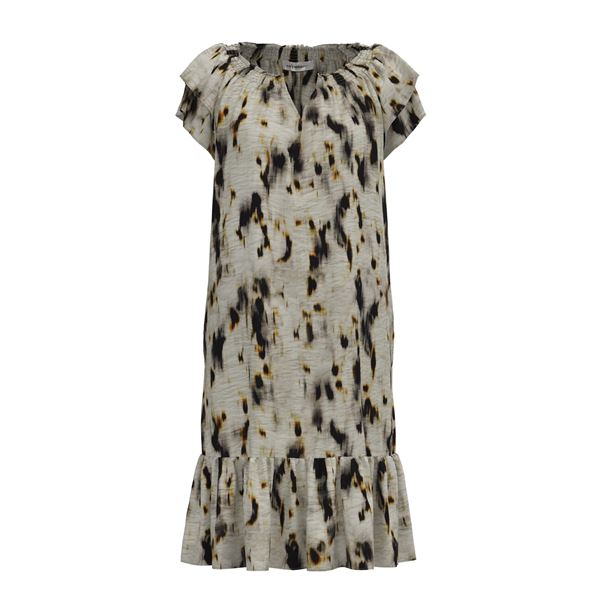 CO`COUTURE KJOLE, SUNRISE CROP ELISA DRESS, BONE