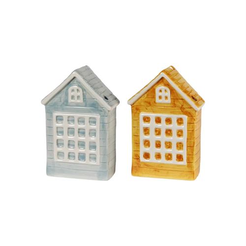 SPEEDTSBERG KERAMIKHUS, ORANGE/SOFTBLUE