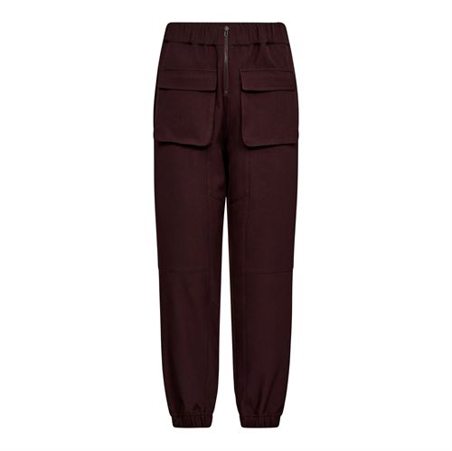 CO`COUTURE BUKSER, LUNACC POCKET PANT, WINERED